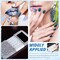 2 Pieces Diamond Painting Pen with Light Drill Diamond Painting Accessories 12 Pen Heads, 2 Anti-Slip Mats, 2 Wax Organizer Cases for DIY Craft Supplies Tools(Blue, Green)